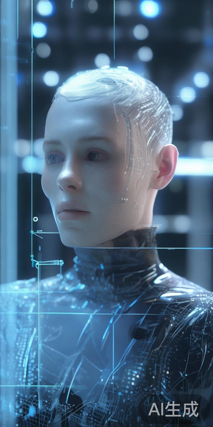 同时，也存在纯粹由AI驱动的虚拟角色。这类角色主要